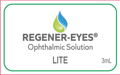 Regener-eyes Lite Ophthalmic Solution Primary Label (Regener Eyes Ophtalmic Solution Lite August 2022)